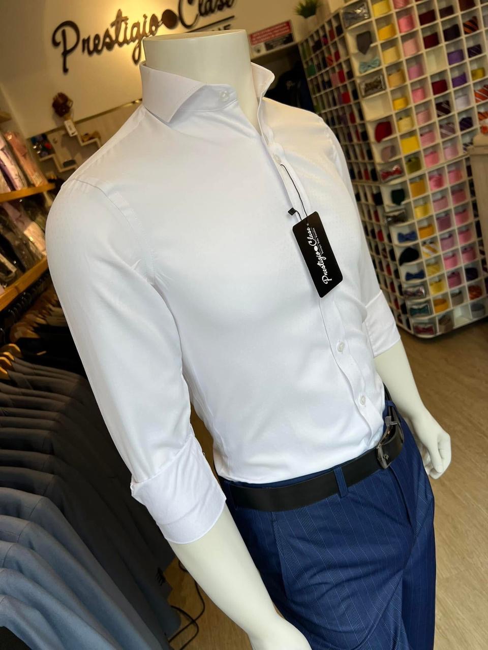 Camisa Blanca Formal Semi-Slim