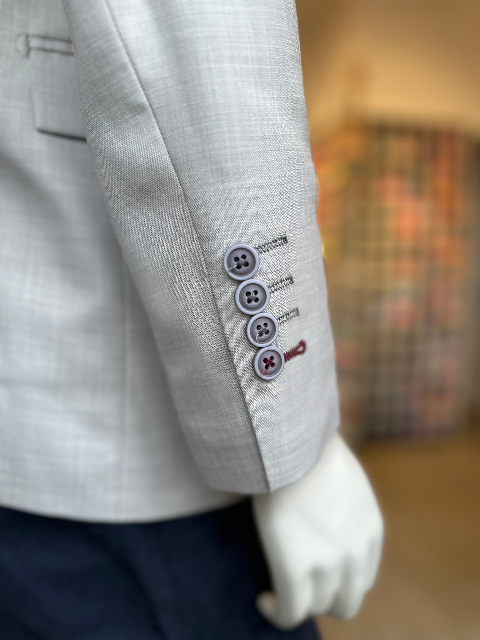 Blazer Gris Semi-Slim
