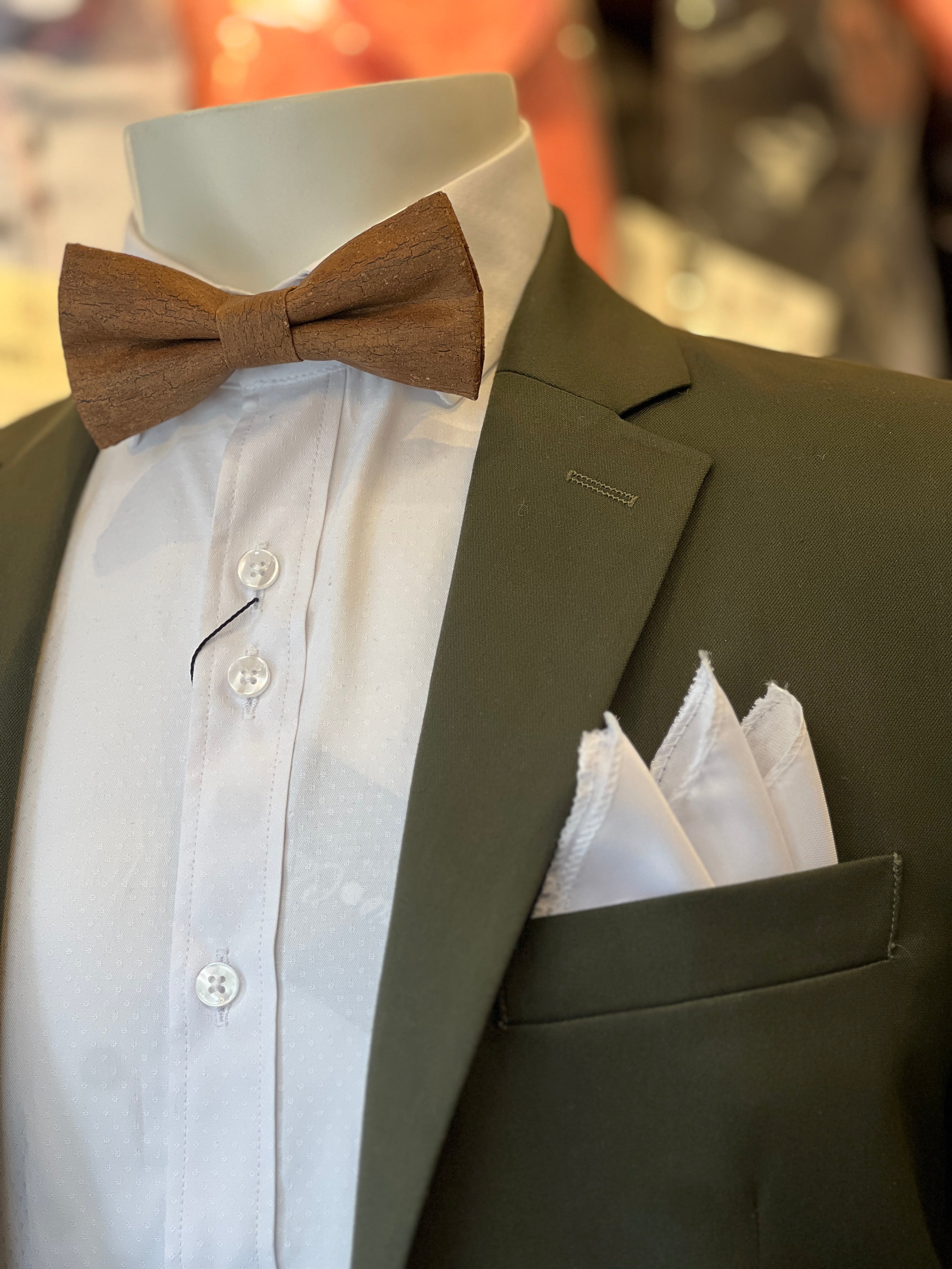 Traje Verde Semi-Slim, Formal Ejecutivo Dos piezas