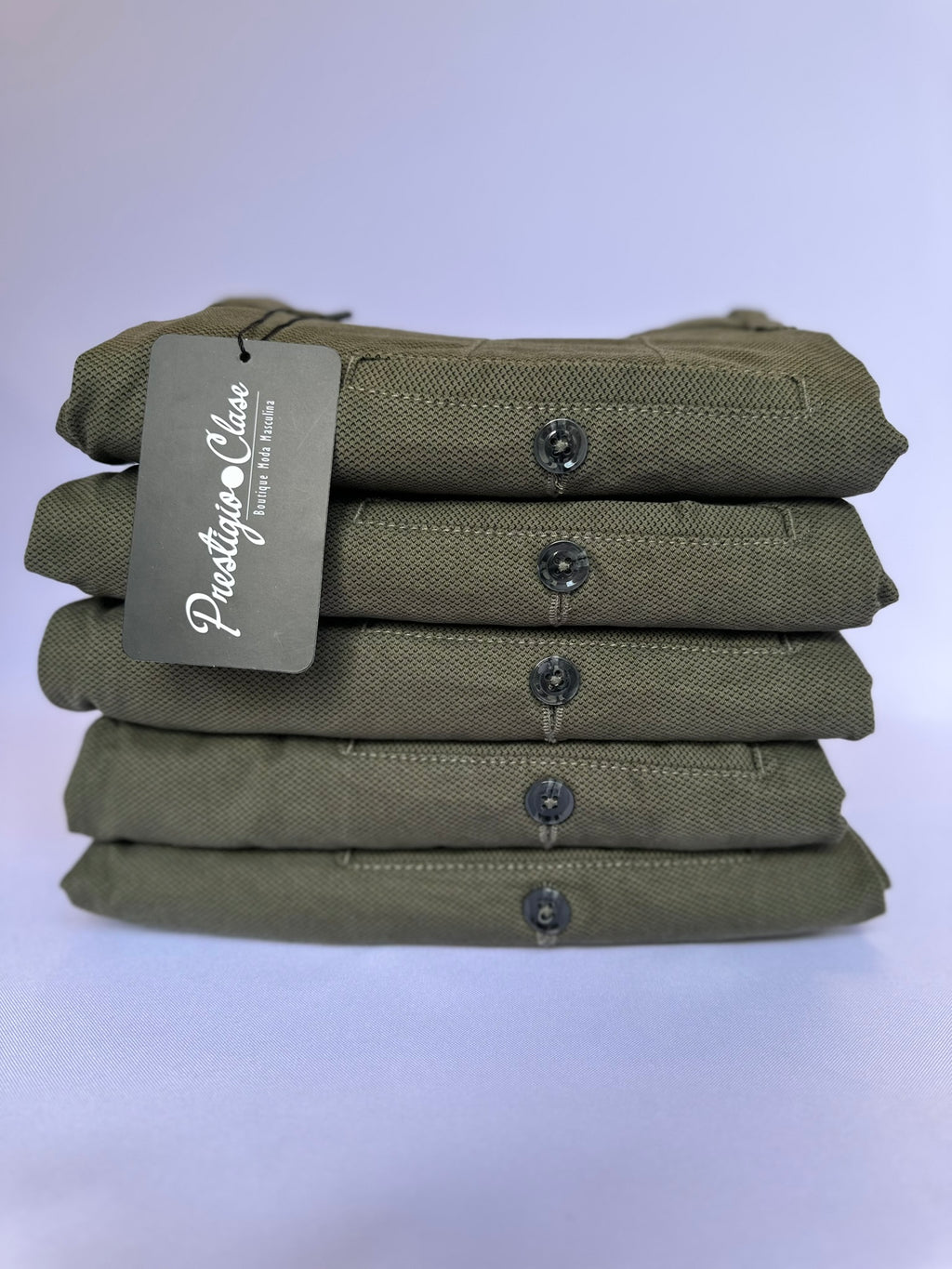 Pantalón Drill Verde Texturizado a puntos