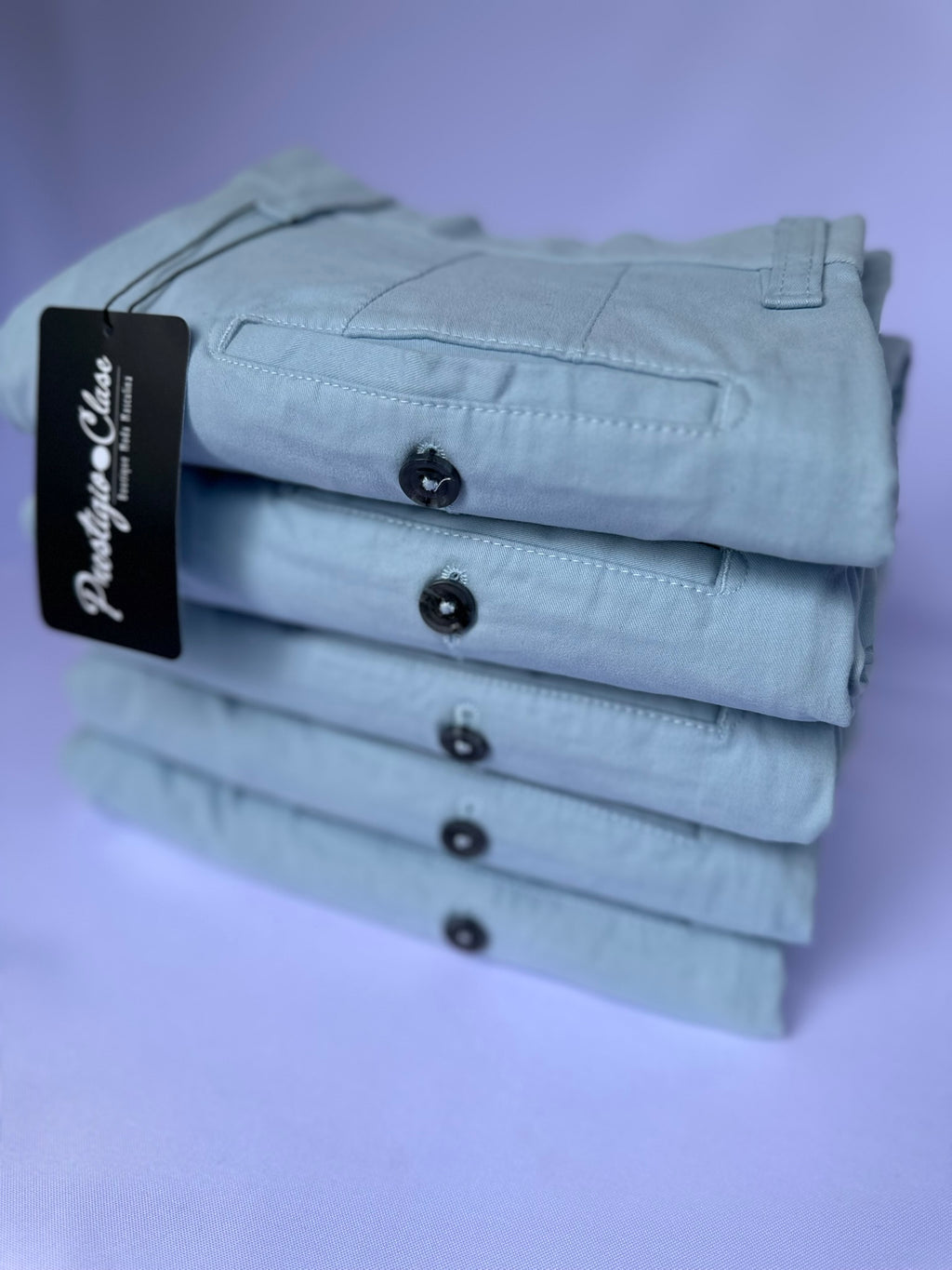 Pantalón Drill Azul Cielo